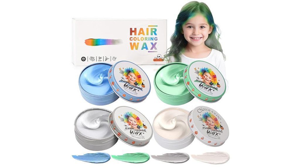 temporary colorful hair wax