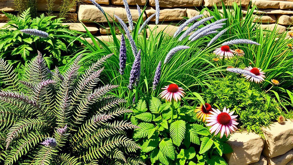 textured plant combinations enhance landscapes