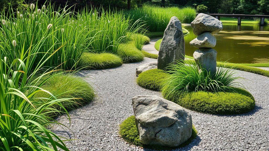 textures shapes tranquility harmony