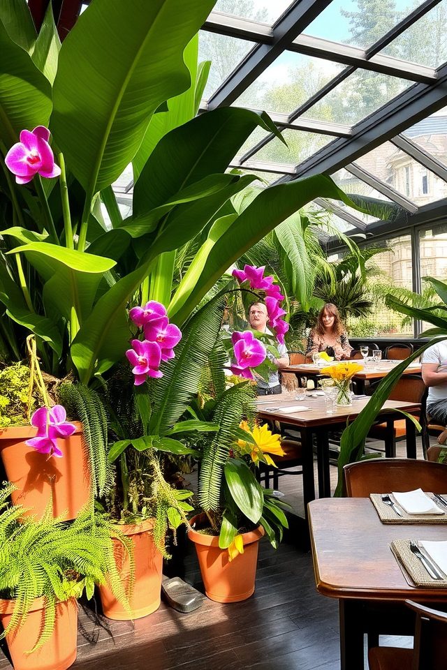 themed plant area experiences