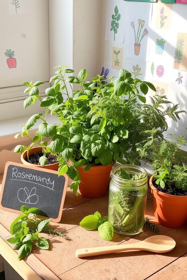 themed plants enhance learning