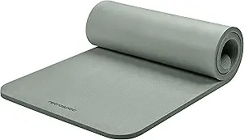 thick non slip yoga mat