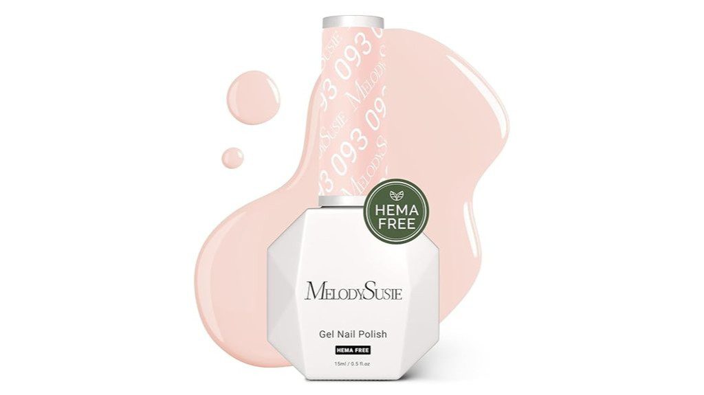 thick nude pink polish