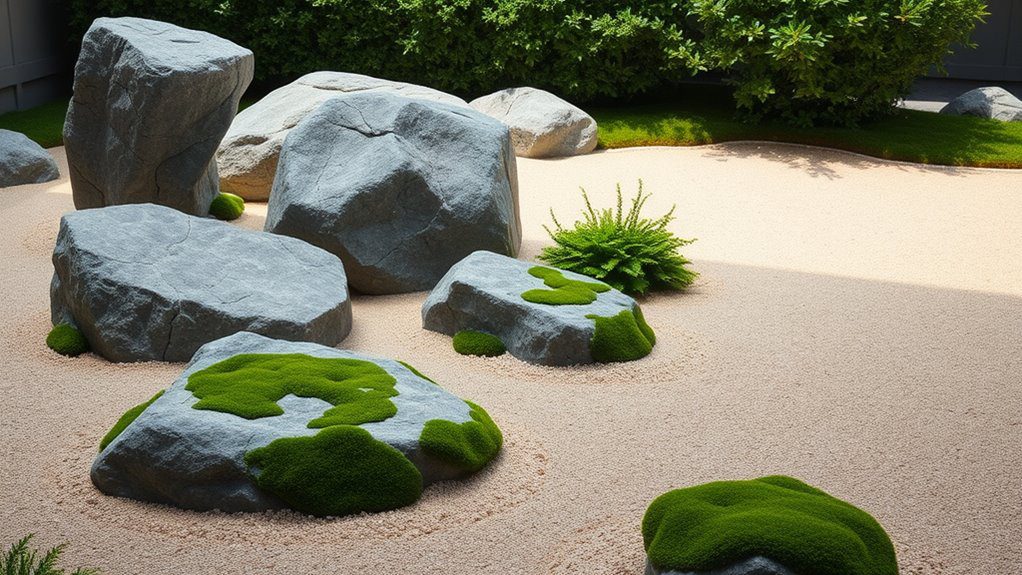tranquil zen garden design