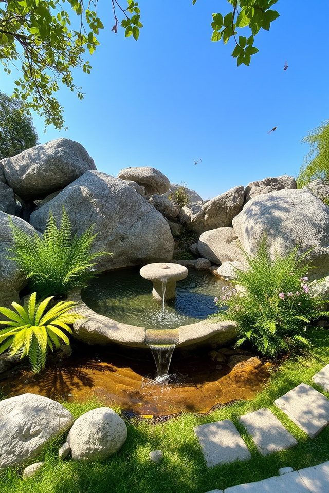 transform rocky garden landscape