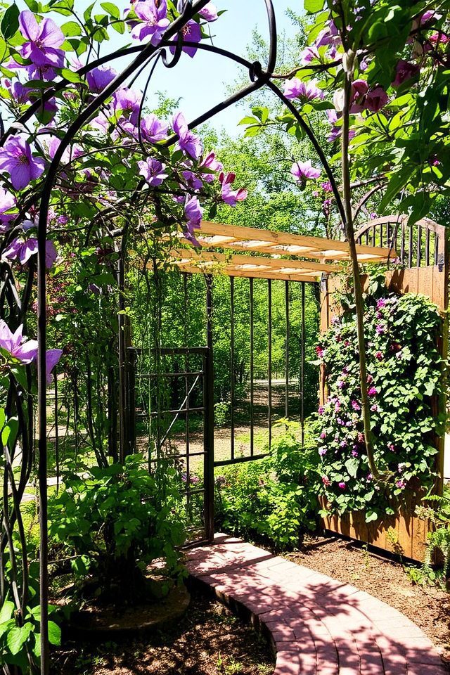 transformative climbing plant support