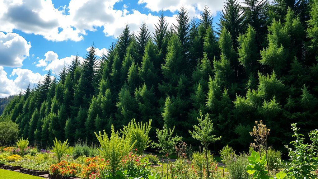 trees as effective windbreaks