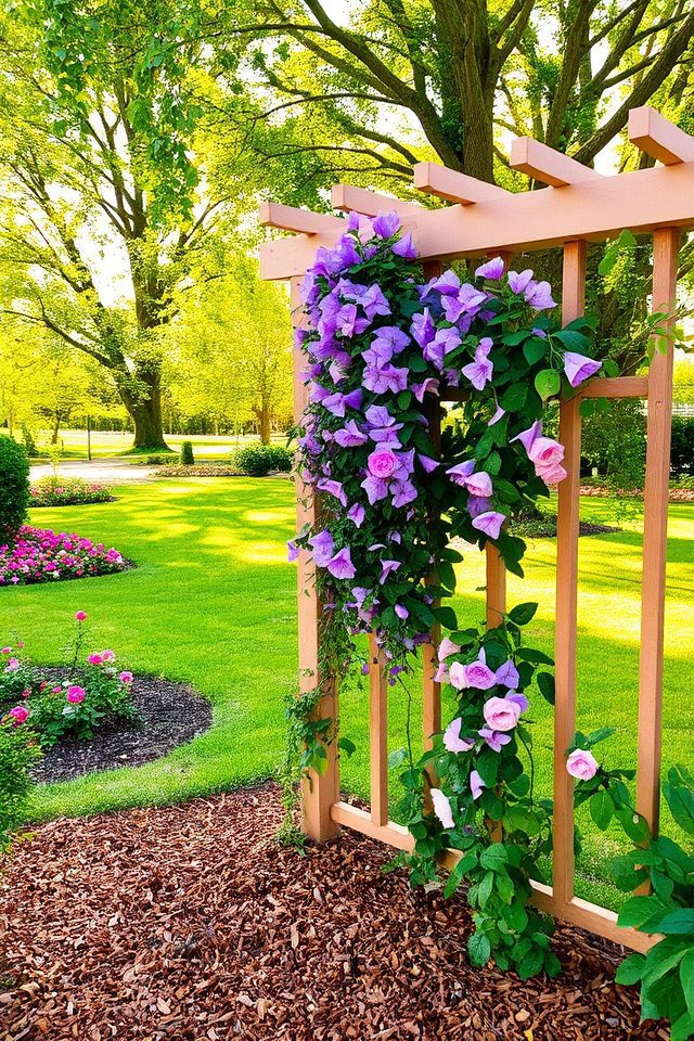 trellis support for climbers