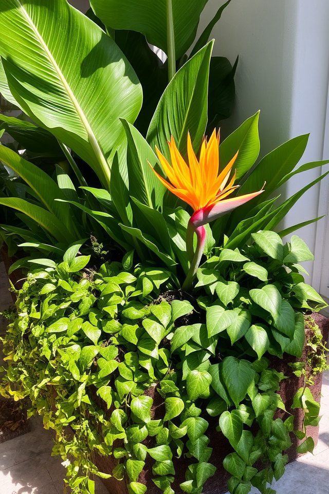 tropical paradise plant combination