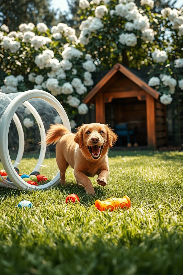 tunnels and cozy hideouts