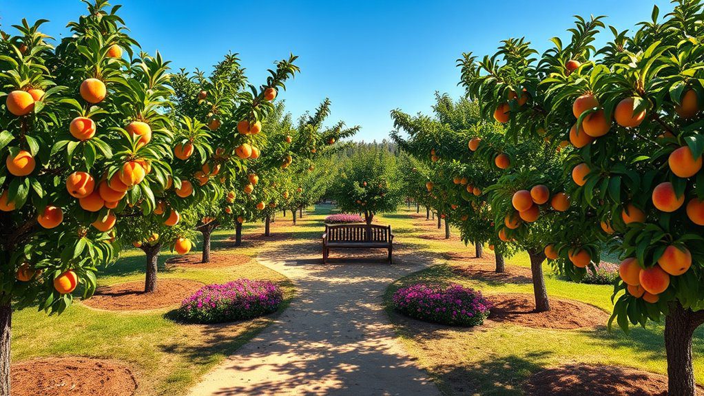 u shaped orchard design benefits