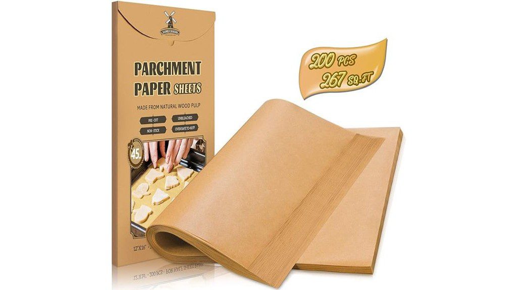 unbleached baking sheet supplies