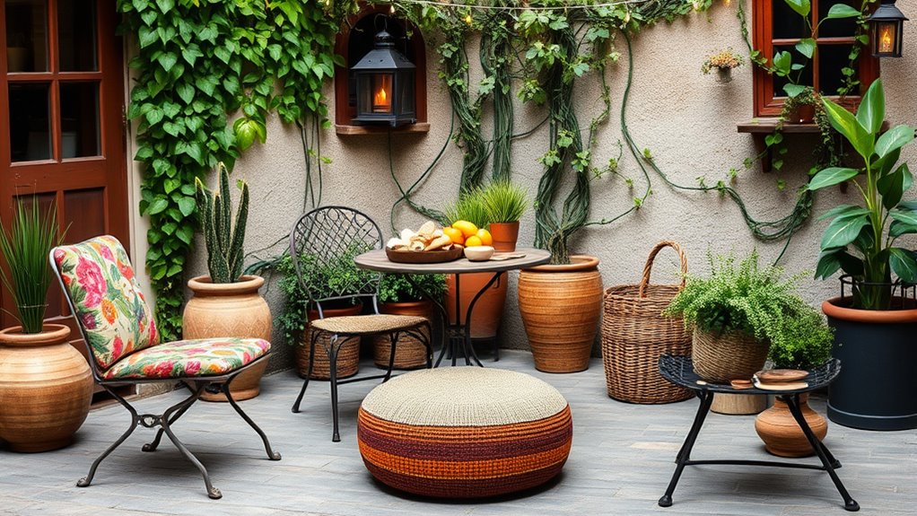 unique eclectic furniture combinations