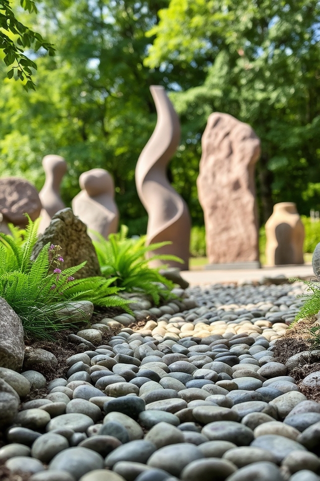 unique focal point sculptures