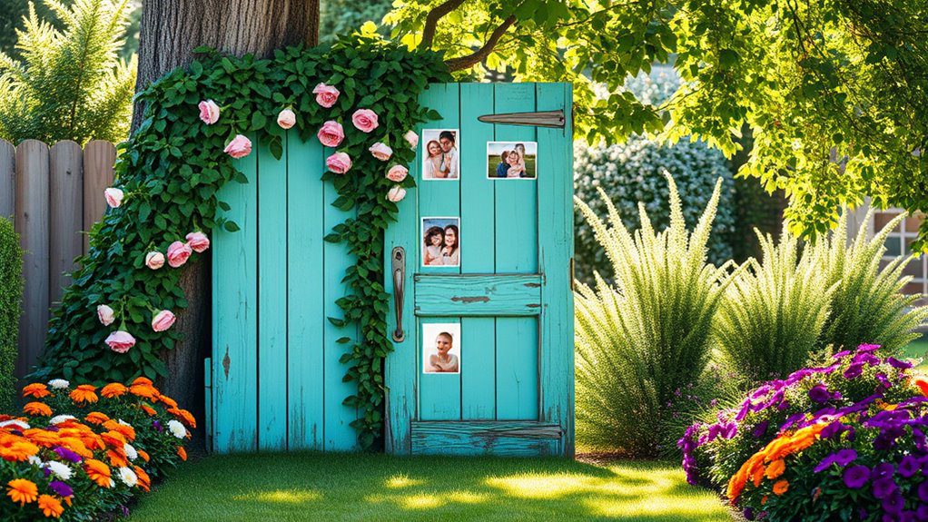 unique outdoor photo display