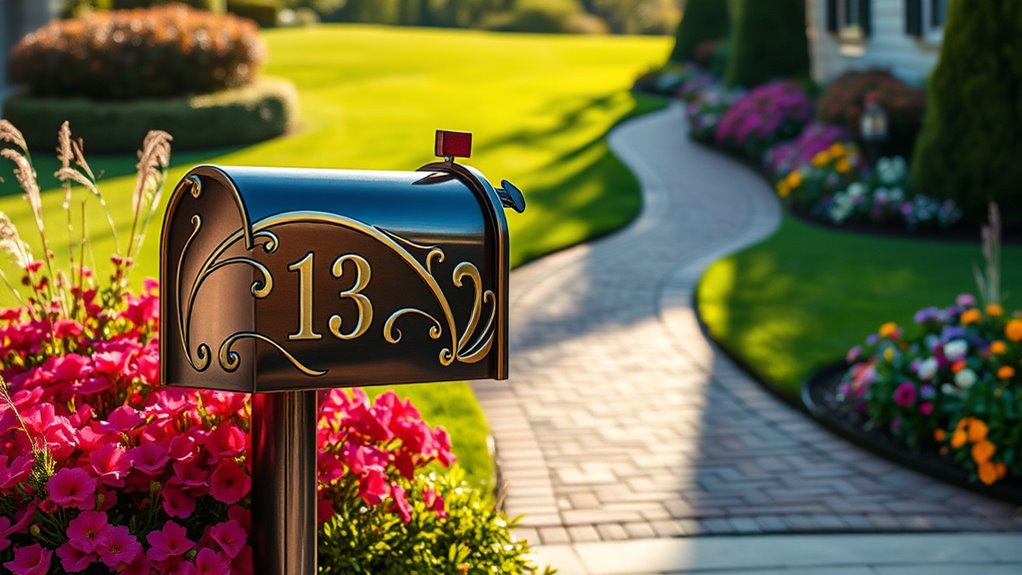 unique personalized mailbox designs