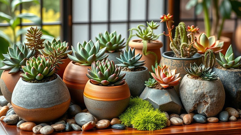 unique pots for succulents