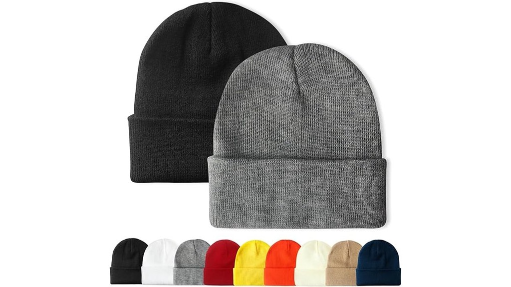 unisex knit winter beanies