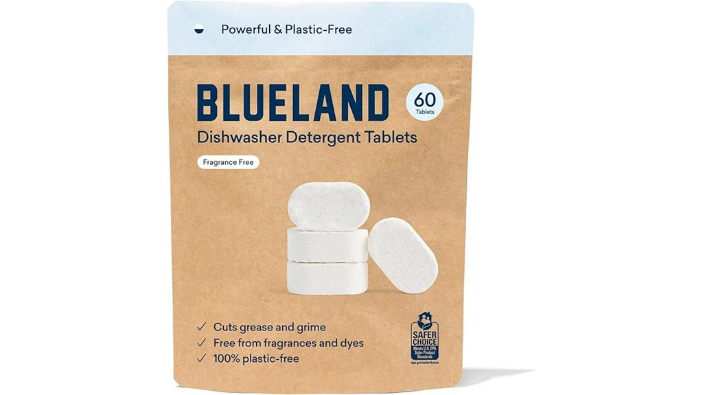 unscented dishwasher detergent tablets