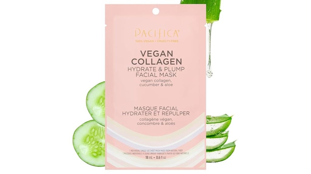 vegan collagen facial mask