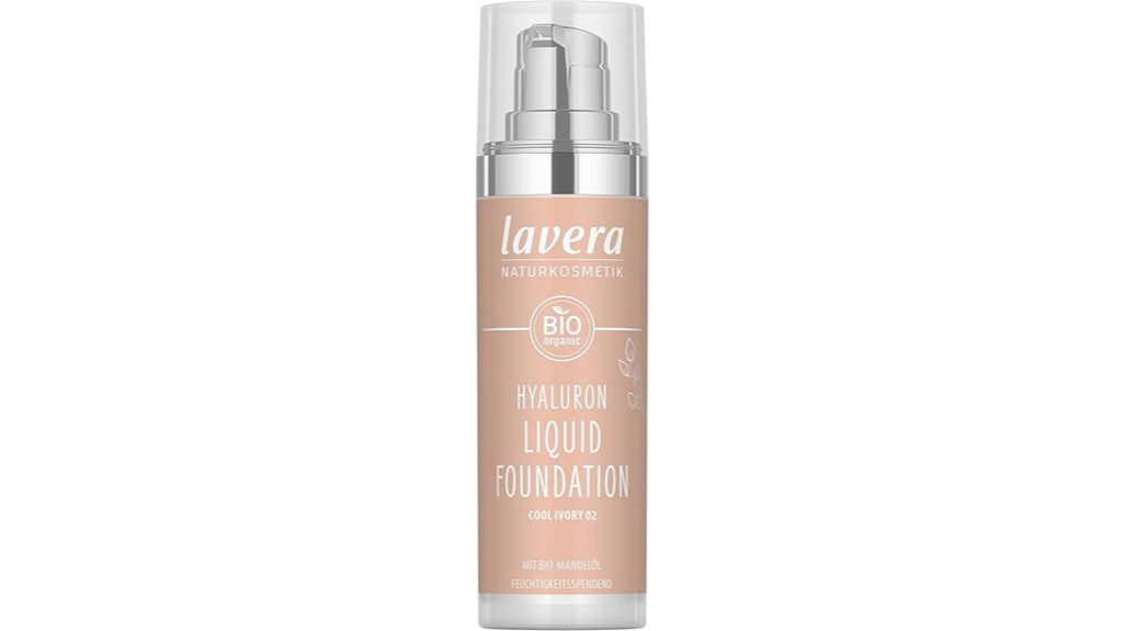 vegan hyaluronic foundation shade
