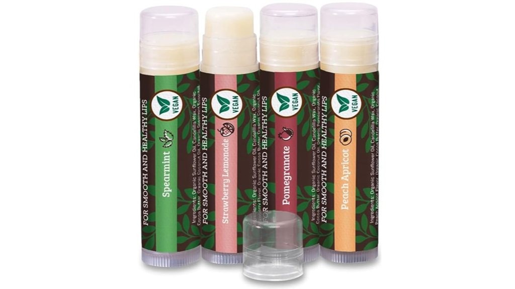 vegan lip balm set