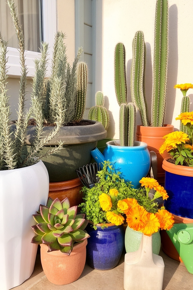 versatile drought resistant container gardening