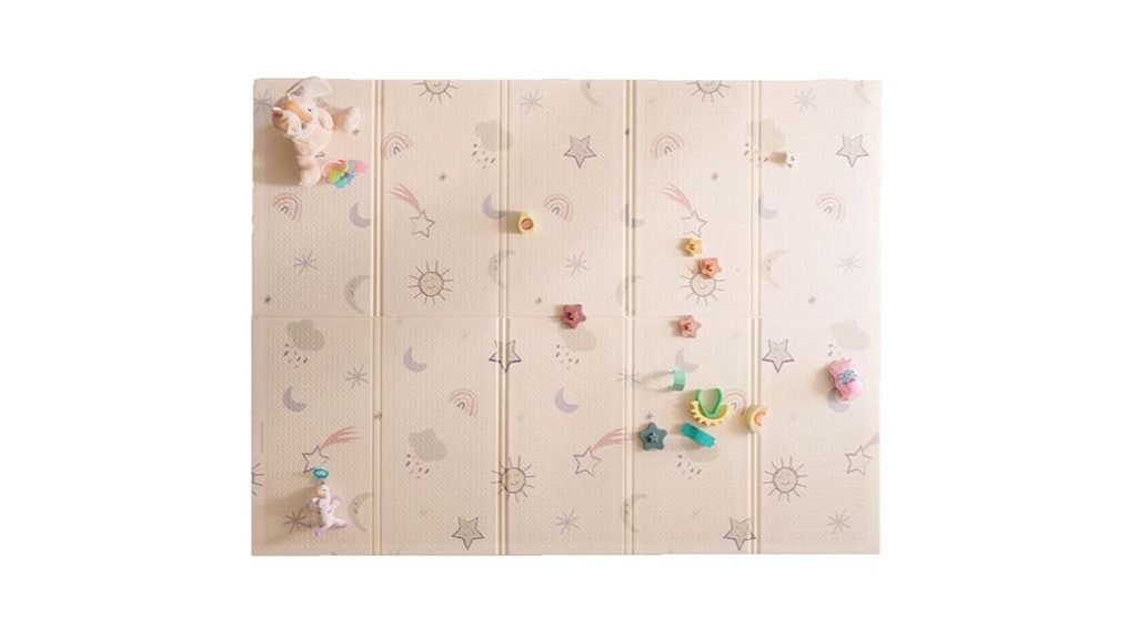 versatile foldable play mat