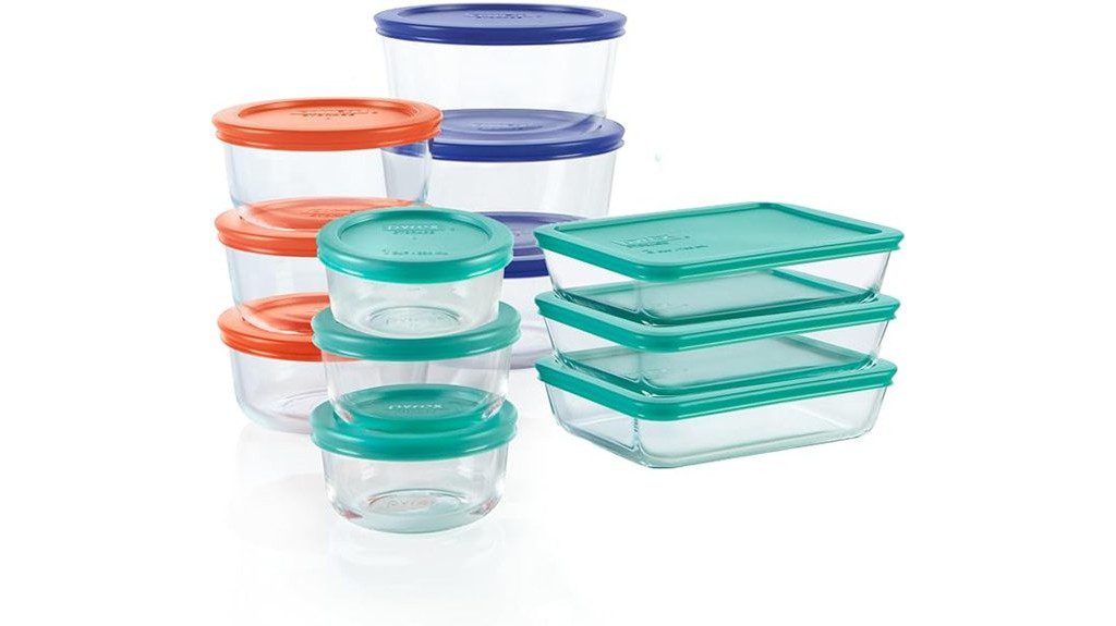 versatile glass food storage