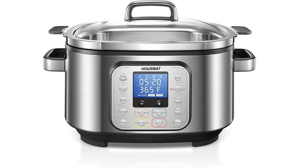 versatile programmable slow cooker