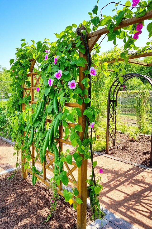 vertical climbing plant design