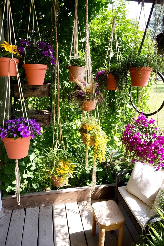 vertical garden decor solution