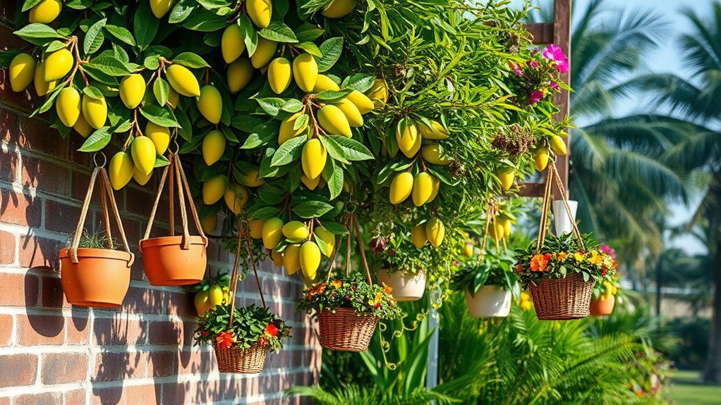 vertical gardening for mangoes