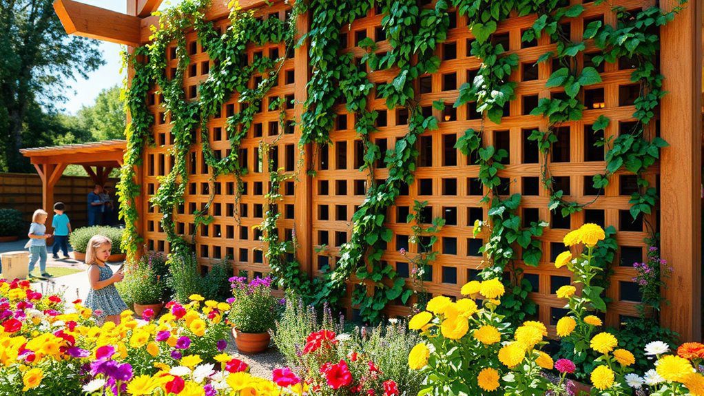 vertical gardening with children