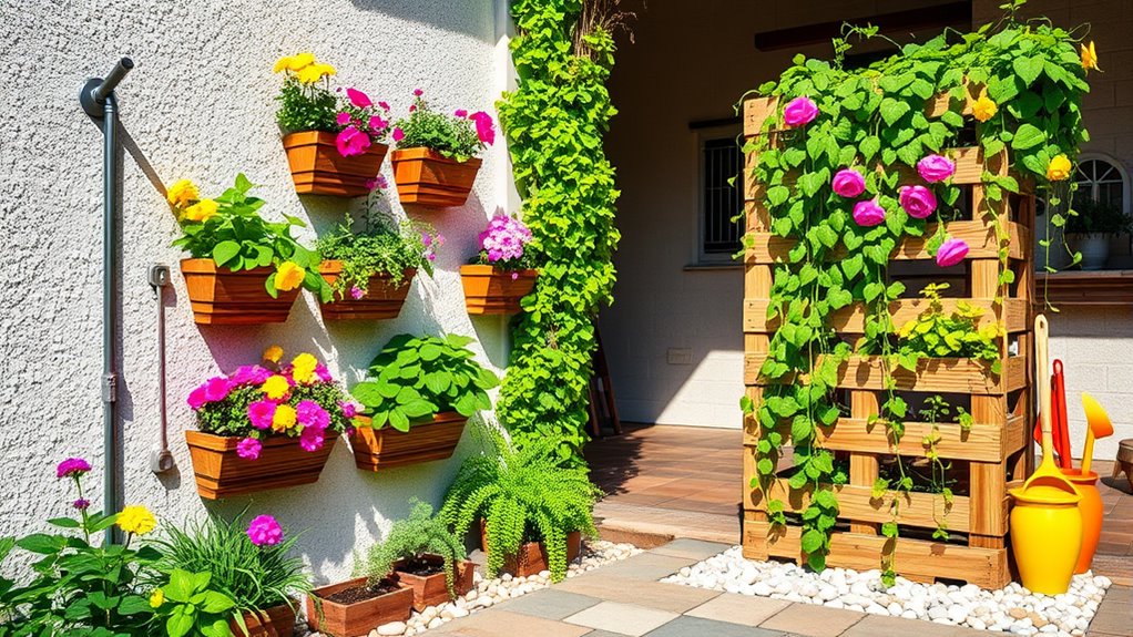 vertical gardens for driveways
