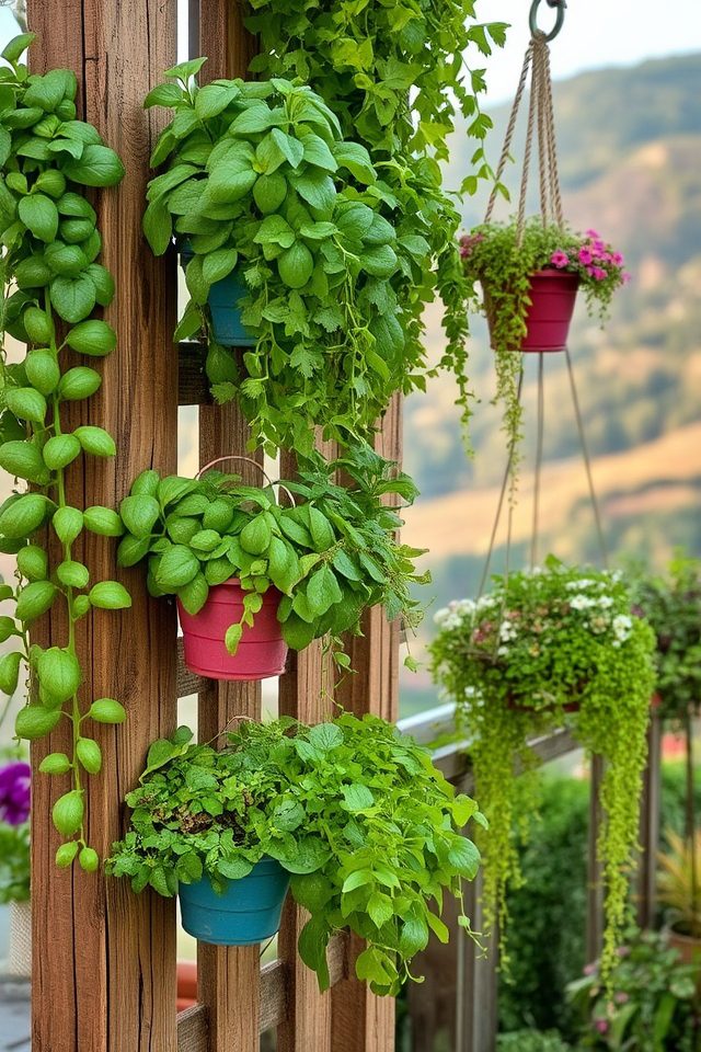 vertical gardens save space