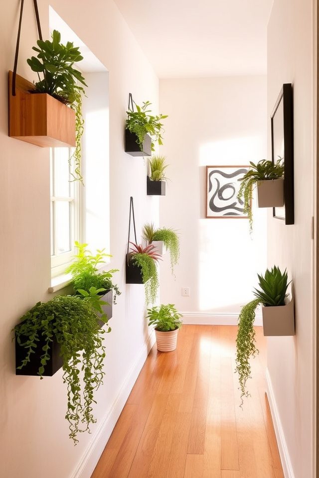 vertical greenery for corridors