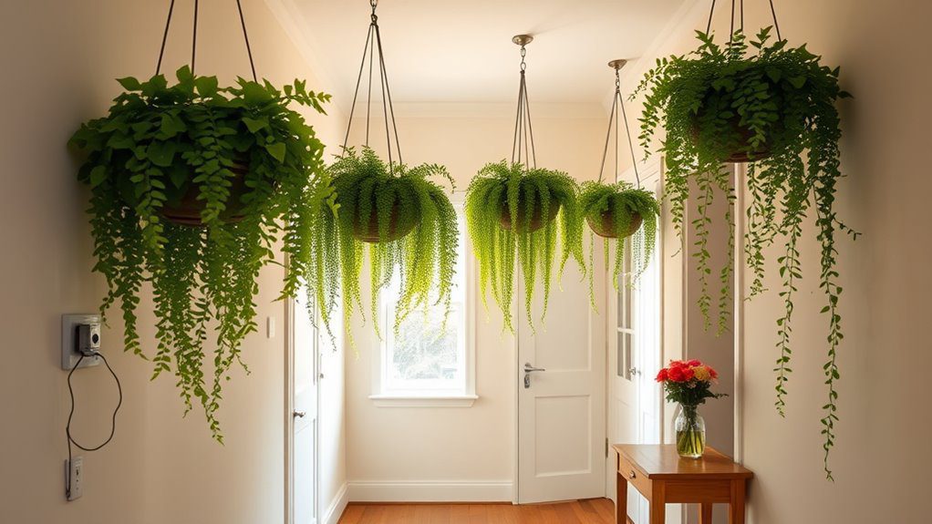 vertical greenery for hallways