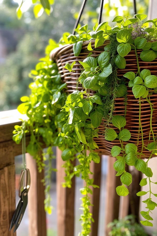 vertical herb garden benefits