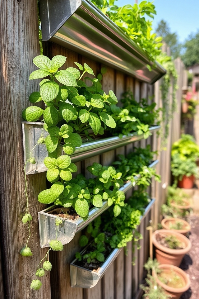 vertical herb garden planters