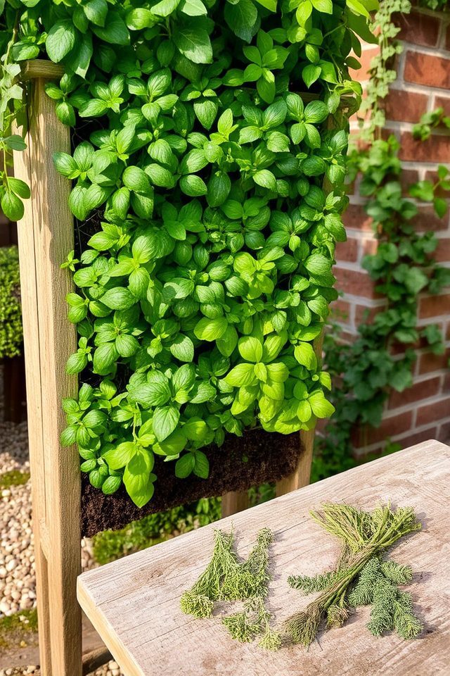 vertical herb garden solutions