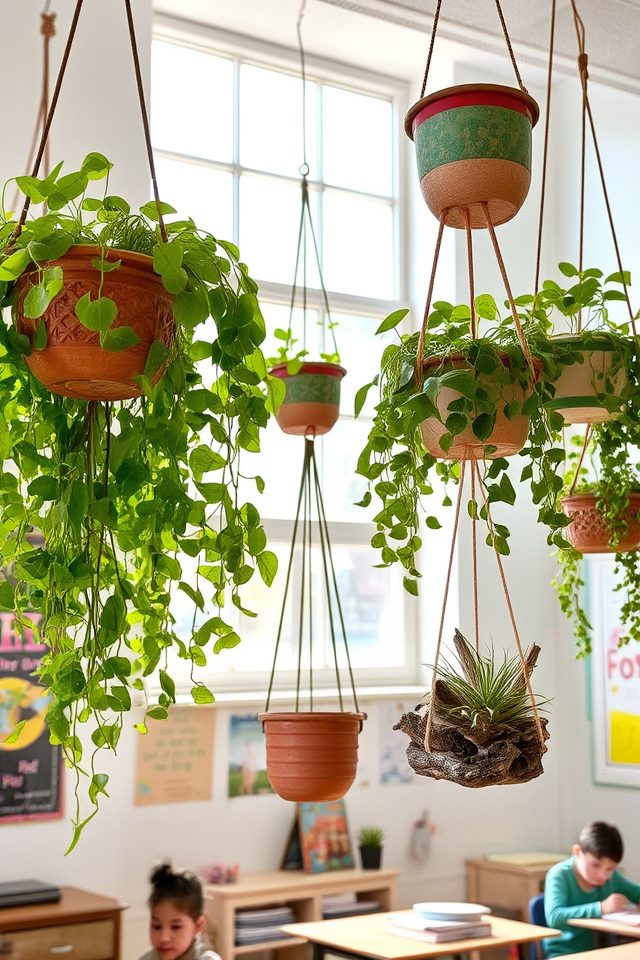 vertical planters enhance learning