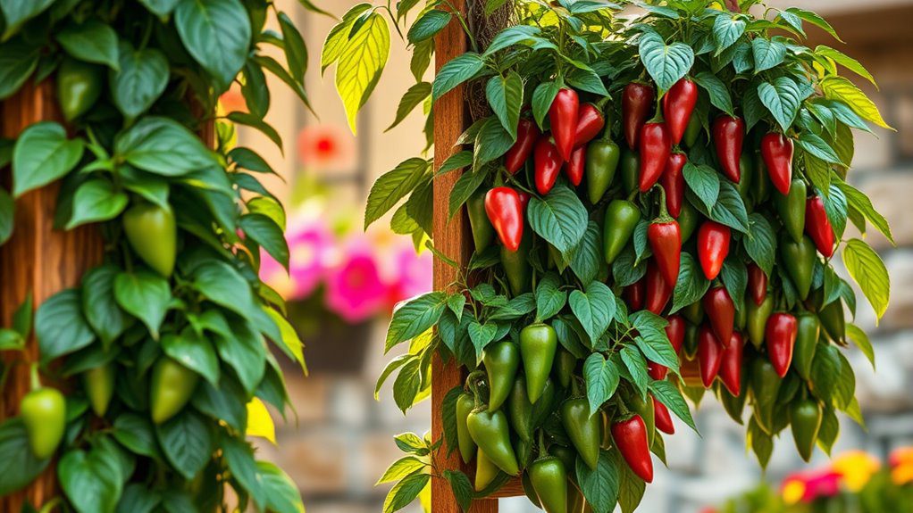 vertical space for gardening