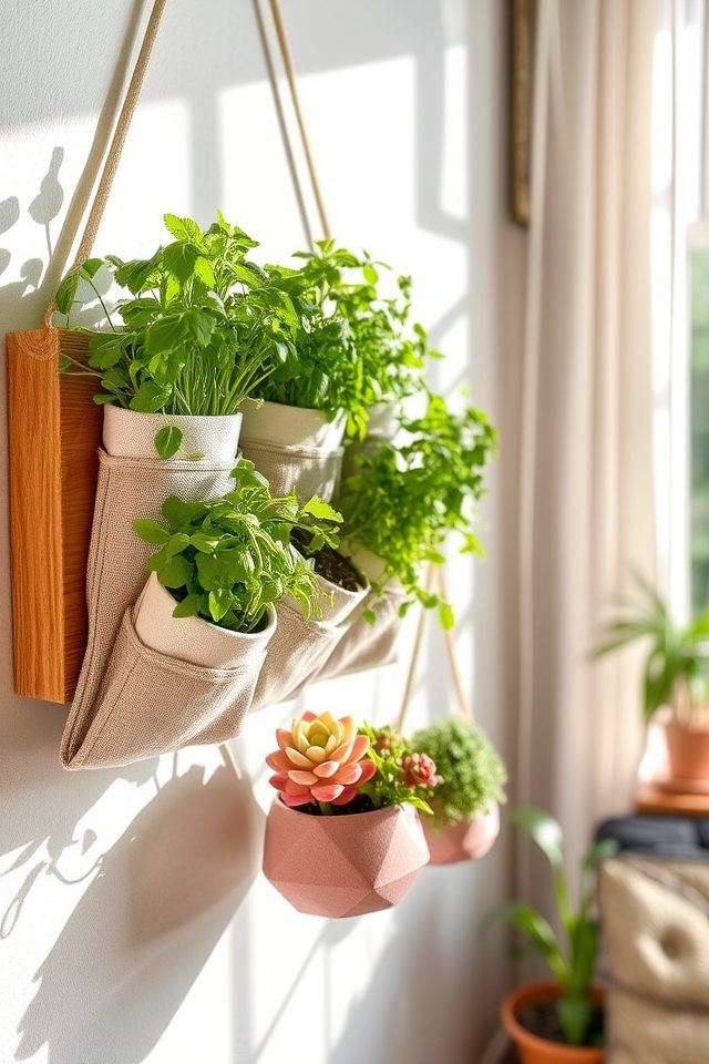 vertical space for plants