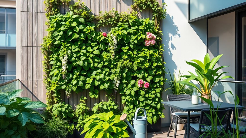 vertical space gardening solution