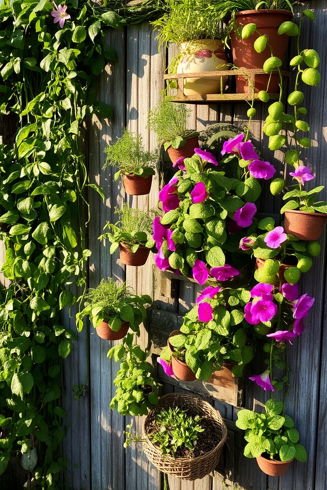 vertical space gardening solutions