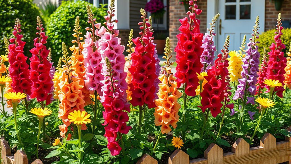 vibrant blooms for gardens