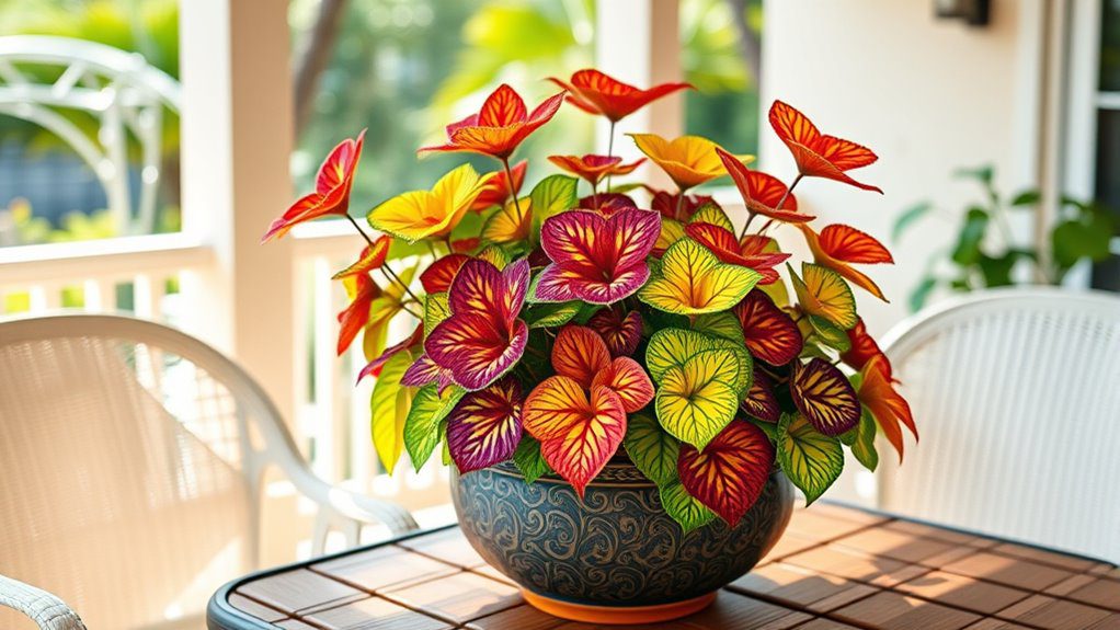 vibrant coleus enhance outdoor spaces