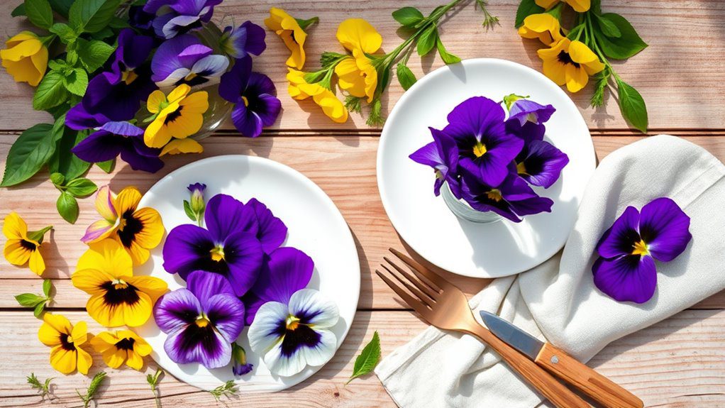 vibrant colors attract pollinators