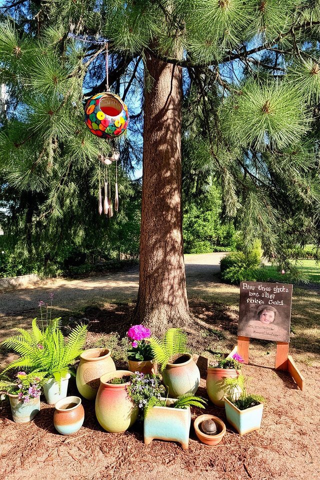 vibrant decorative garden enhancements